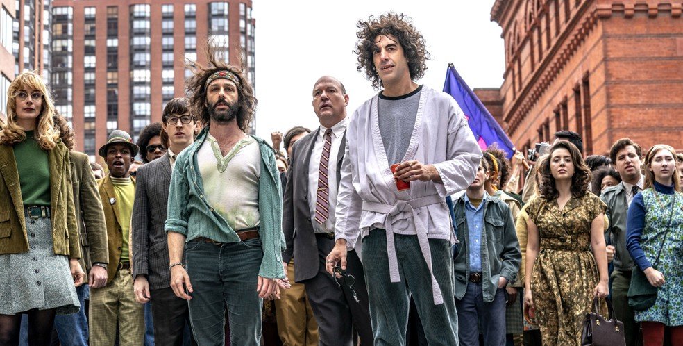 Os 7 de Chicago é aposta da Netflix para Oscar 2021 Os 7 de Chicago. Foto: Divulgação/Internet