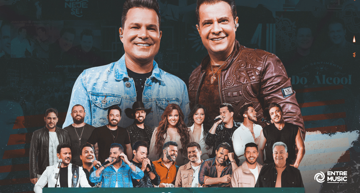 João Neto & Frederico comemoram 25 anos de carreira com show e gravação de DVD em São Paulo