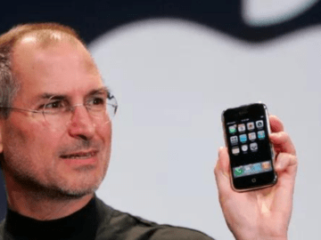 Steve Jobs. Foto: Divulgação / Apple.