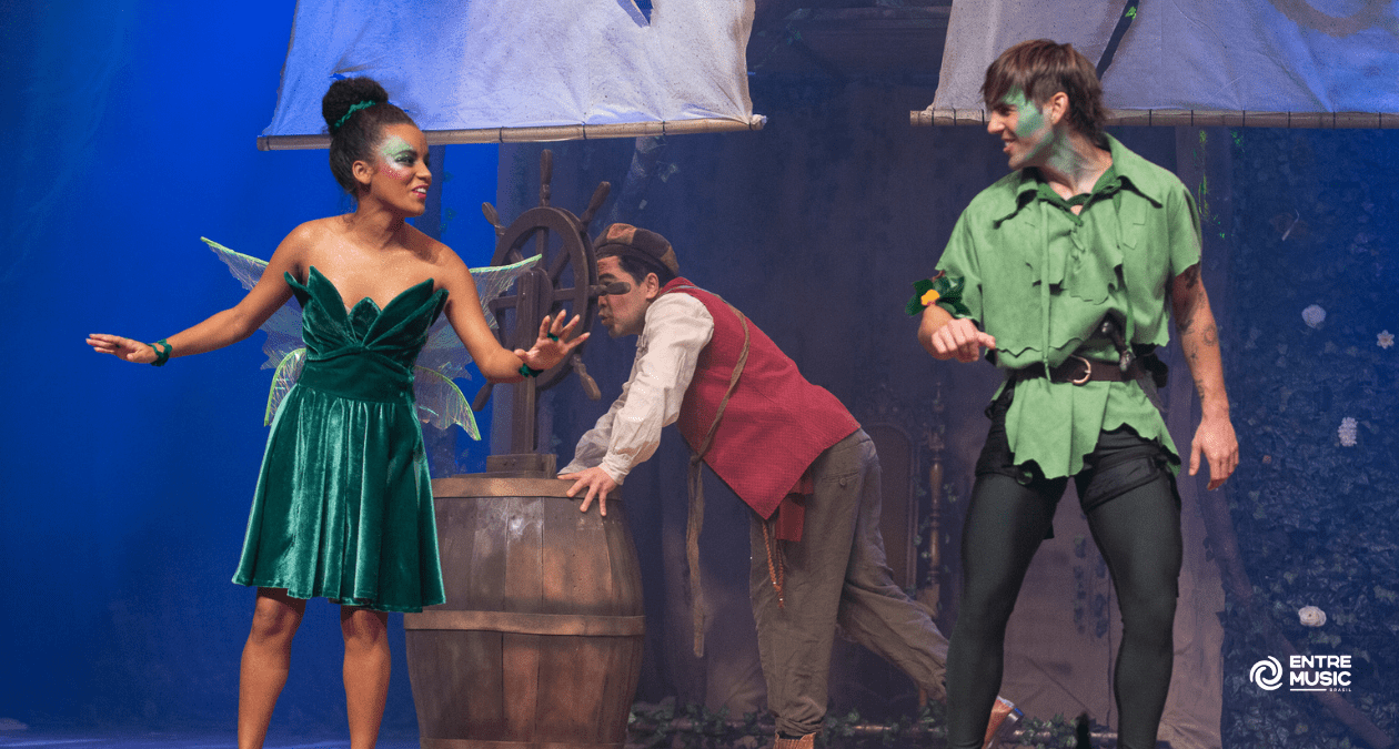 Peça Peter Pan. Foto: Erik Almeida