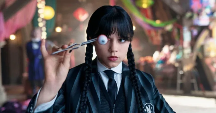 Jenna Ortega. Wandinha 3. Foto: Divulgação