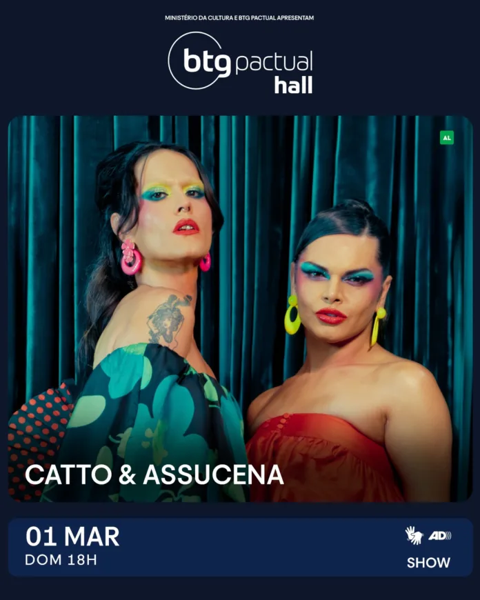 Catto e Assucena: MPB e diversidade no BTG Pactual Hall
